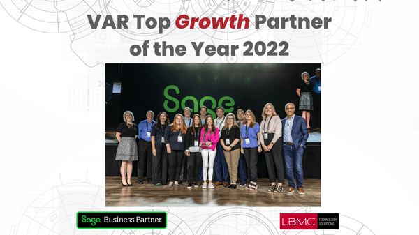 Sage Intacct Growth Partner Award